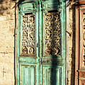 The old green door